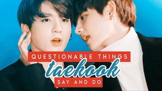 questionable things taekook say and do [REUPLOAD]