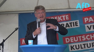 Jörg Meuthen MdEP in Görlitz: RotRotGrün kann so einfach entlarft werden - Beide Stimmen der AfD