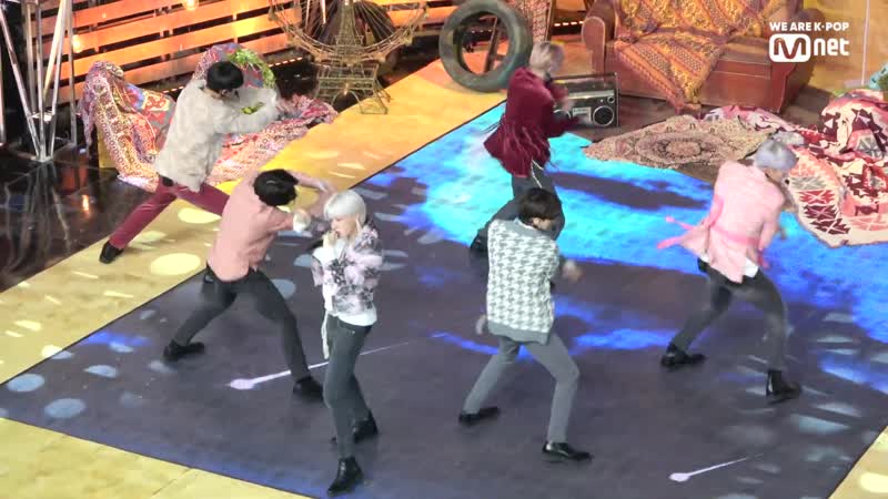 4 K SKYCAM 빅톤 ( VICTON) 그리운 밤 Fan Cam 191107 M COUNTDOWN High Angle