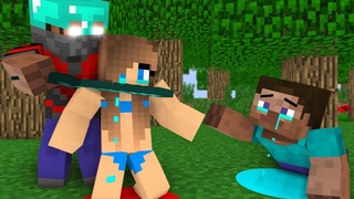 Monster School : Steav life vs Cute girl Part (4)- Minecraft Animation
