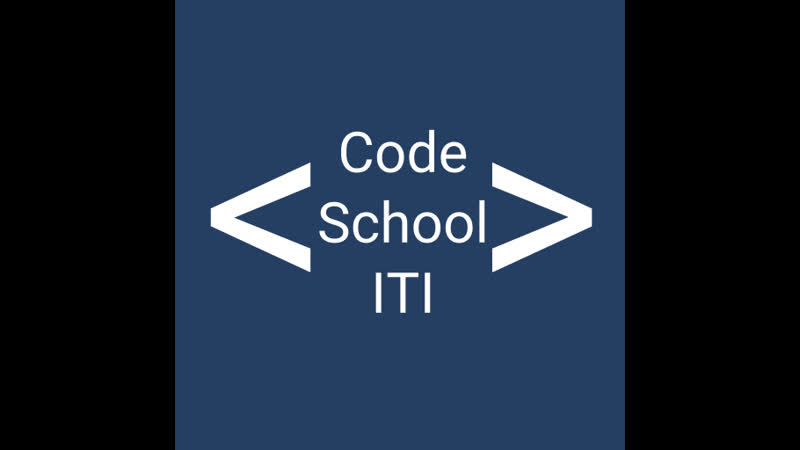 Первый стрим для SchoolCode ITI
