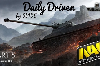 Daily driven. Часть 5. AMX 50 100! Тащим “Штурм“ [2 боя]