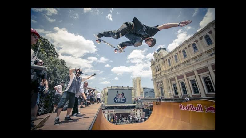 Big air vert skating competition Red Bull Vert