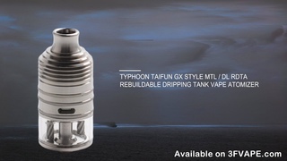 Typhoon Taifun GX Style MTL/DL RDTA
