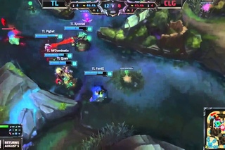 Liquid  VS CLG Highlights   2015 NA LCS Summer W9D2
