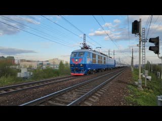 ЧС6-022 с поездом №930 Москва-Петрозаводск-Сортавала-Москва | Алабушево