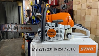 STIHL MS 251 г. Мощная бытовая пила за хорошую цену!