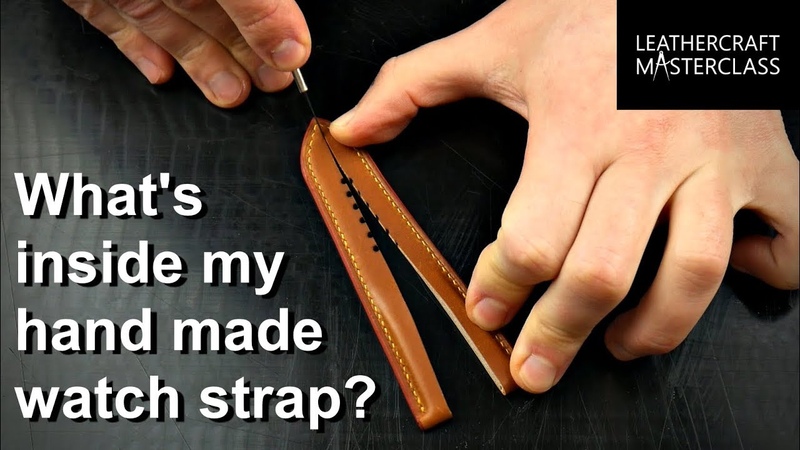 Whats inside my handmade watch strap Lets grab a