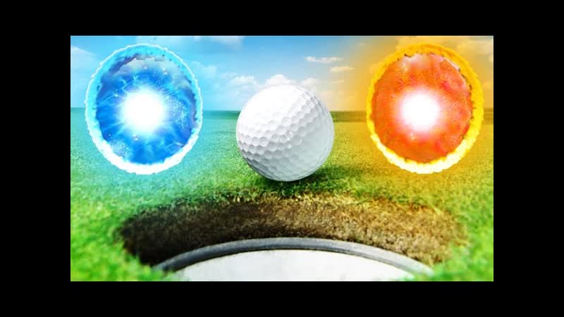 КРУТОЙ ГОЛЬФ С ПОРТАЛАМИ И ЛОВУШКАМИ В GOLF