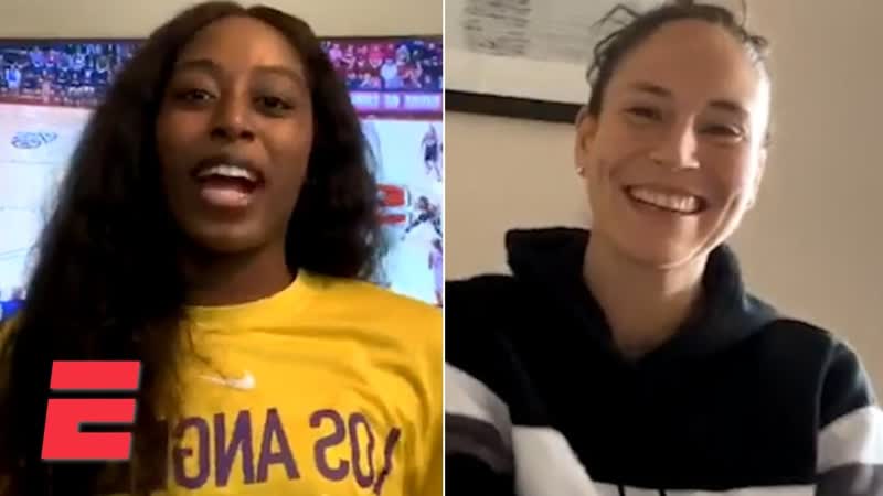 Sue Bird talks friendship with Kobe Bryant, return of NBA WNBA with Chiney Ogwumike, NBA on