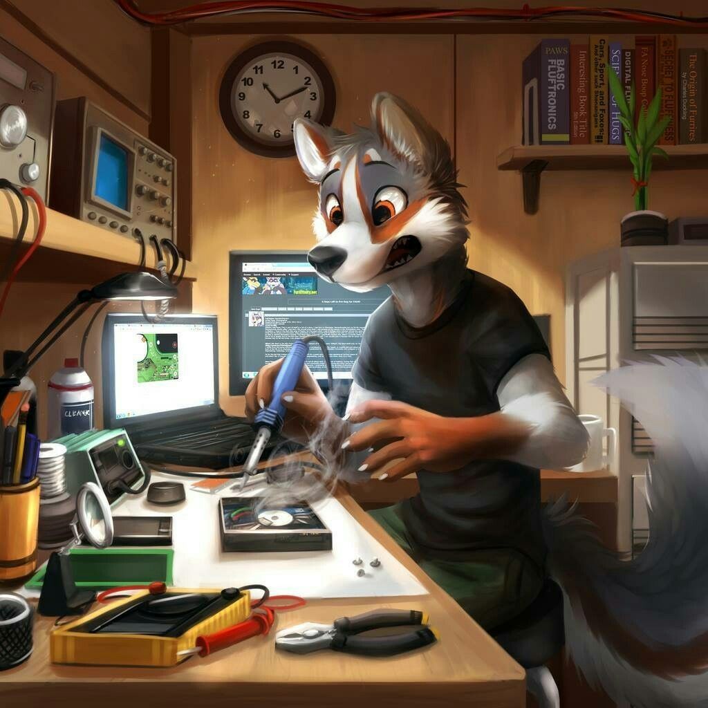 Фурри thanshuhai Fox