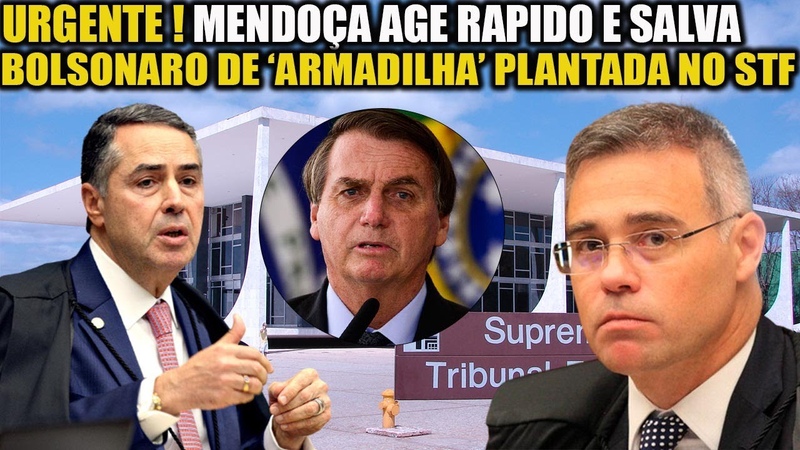 URGENTE ANDRÉ MENDOÇ A AGE RAPIDO E S4 LVA BOLSONARO DE ARM4 D1 LHA PLANTADA NO