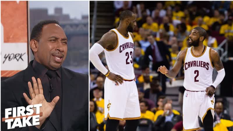 Stephen A. loves Kyrie saying leaving Le Bron was best thing Ive done, First