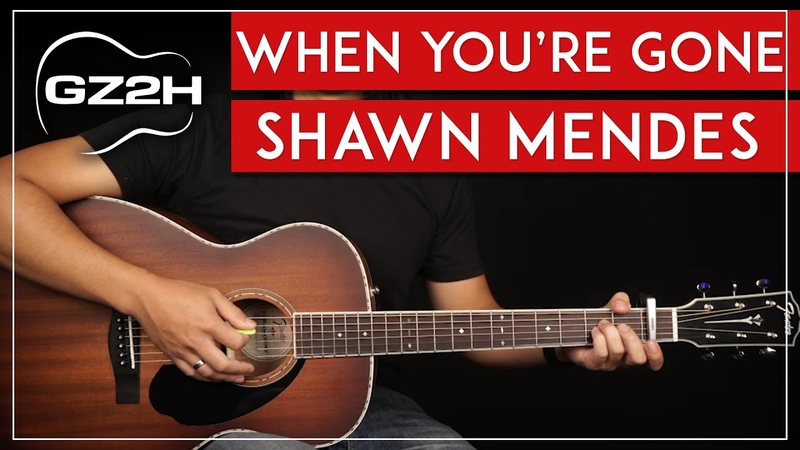 When Youre Gone Guitar Tutorial Shawn Mendes Guitar Lesson, Chords +