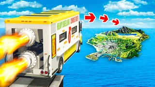 СМОЖЕТ ЛИ РЕАКТИВНАЯ ТАЧКА ПЕРЕЛЕТЕТЬ ВСЮ КАРТУ В ГТА 5  - ЭКСПЕРИМЕНТ В GTA 5