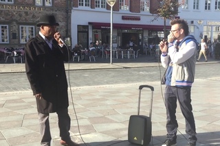 Roxor Loops and Michael Winslow,  Beatboxing in DENMARK