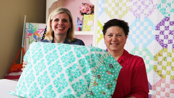 How to Make a Standard Pillowcase using Dilly Dally Pillowcase Pattern by Me My Sister