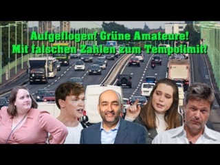 Die Tempolimit Lge! Neue echte Studie zerpflckt falsche Zahlen der Grnen