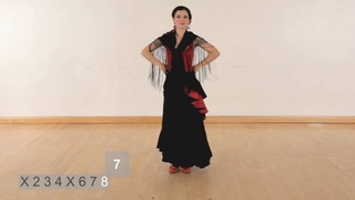 How to perform a simple Flamenco dance sequence