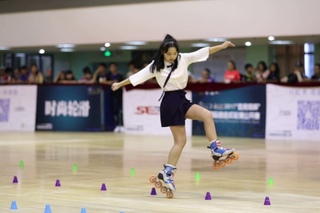 2017 SSO Junior Women Slalom，2nd，Liu Jia Xin 刘佳欣 (China)
