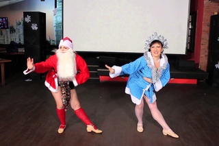 Olga Syromiatnikova&Olga Overchuk  Happy New Year  Shaabi dance