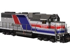 GP38-2 Amtrak DES