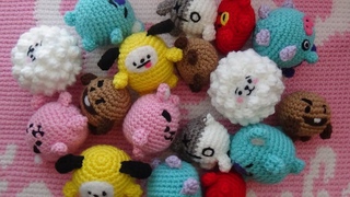 MINI BT21 TUTORIAL // BTS crochet pattern