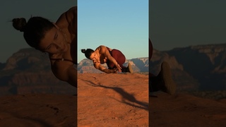 Sunrise dragon squat 🏜️