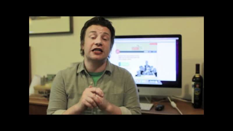 Jamie Oliver talks the Food Revolution giving