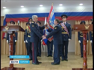 Карельский УФСИН получил Знамя