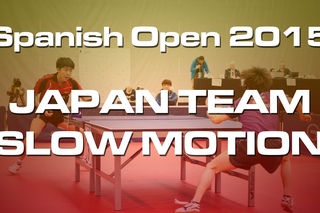 Spanish Open 2015: Japan team Slow Motion