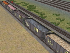 em Sand with gravel