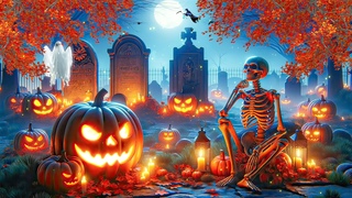 Mystery of the Haunted Graveyard 🎃 Best Halloween Music 2776, Dark, Magic, Shadow Night 👻