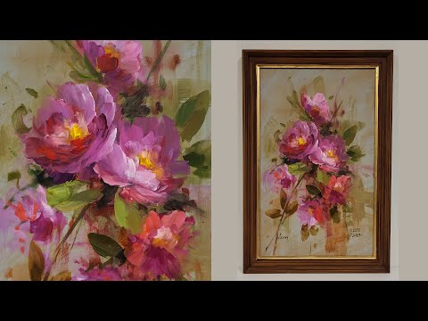 How to Paint Casual, Elegant Roses Step by Step