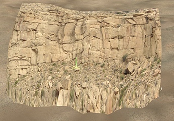 DG:uintah large shale rock 13c canyon escarpment -120m spline(FD reskin)
