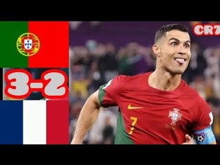 Ronaldo Hattrick 🔥 Portugal vs France 3-2 Highlight