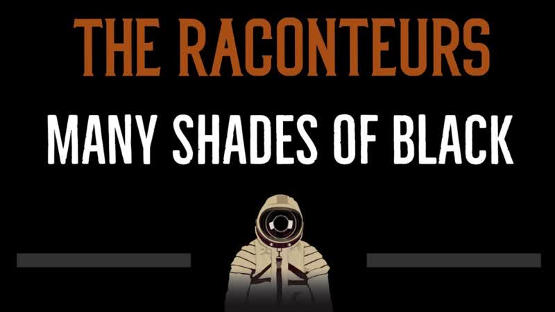 The Raconteurs Many Shades Of Black ( CC) Karaoke Instrumental