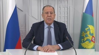 Видеообращение С.Лаврова к участникам V Международного муниципального форума стран «БРИКС плюс»