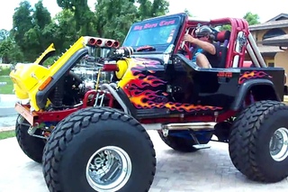 1987 custom show jeep