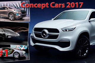 Concept Cars 2017 - #1 | Toyota, Subaru, Mercedes-Benz, Faraday Future | Концепт-кары 2017 #1 |TOP 1
