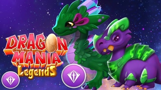 Adorable Baby Garden Dragon With Jade Warrior Dragon - Dragon Mania Legends Gameplay  Part 1696 HD