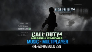 Call of Duty 4 MW : Pre Alpha Build 328 : Music PART 2 - Multiplayer
